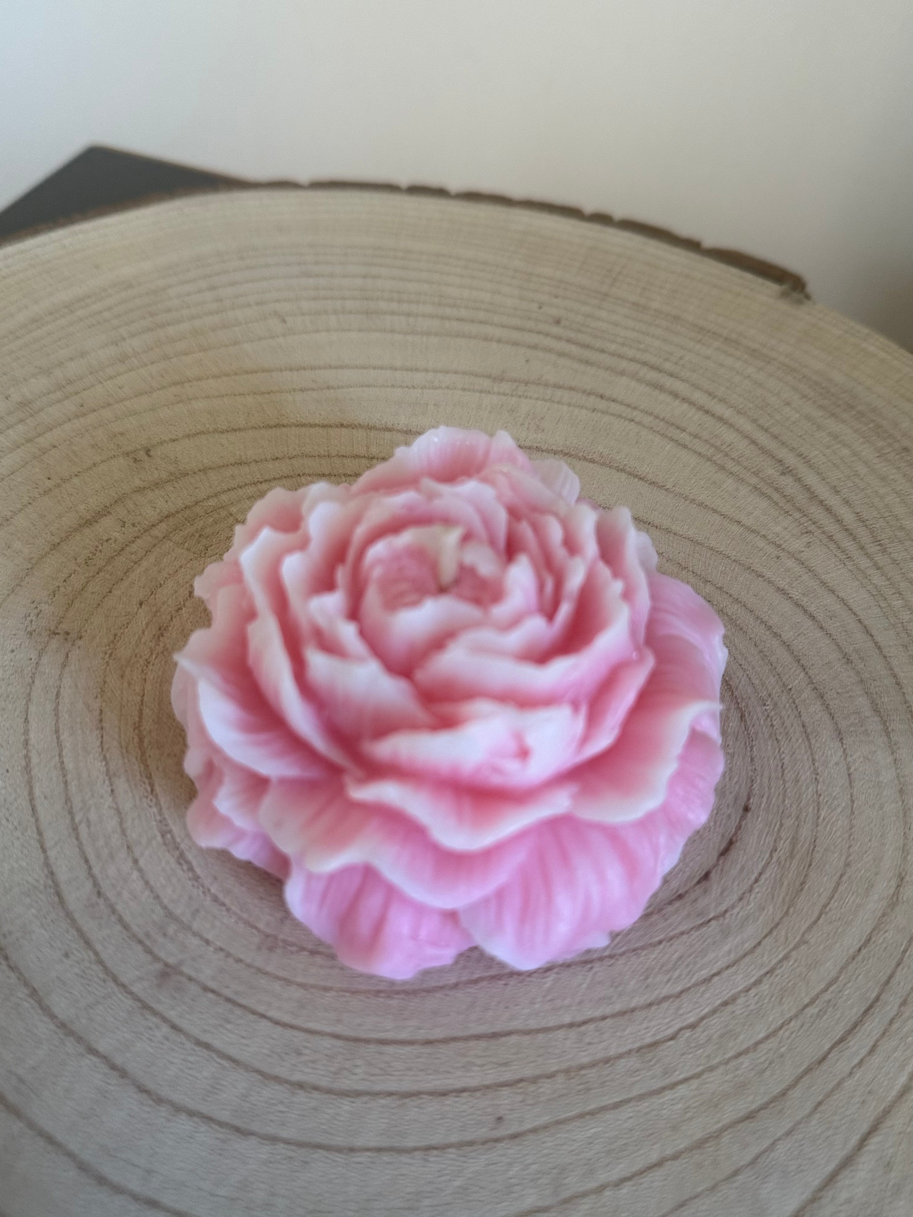 🌸 Bougie Monoï & Pivoine rose 🌸