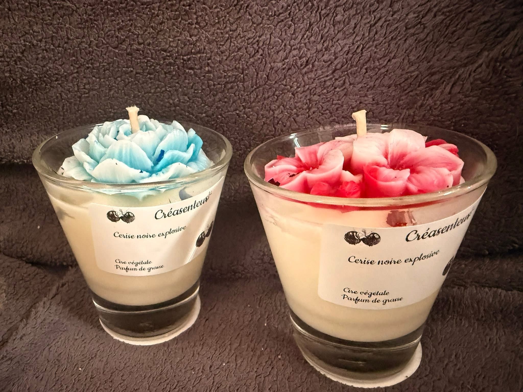 🍒 Bougie cerise noire explosive 🍒