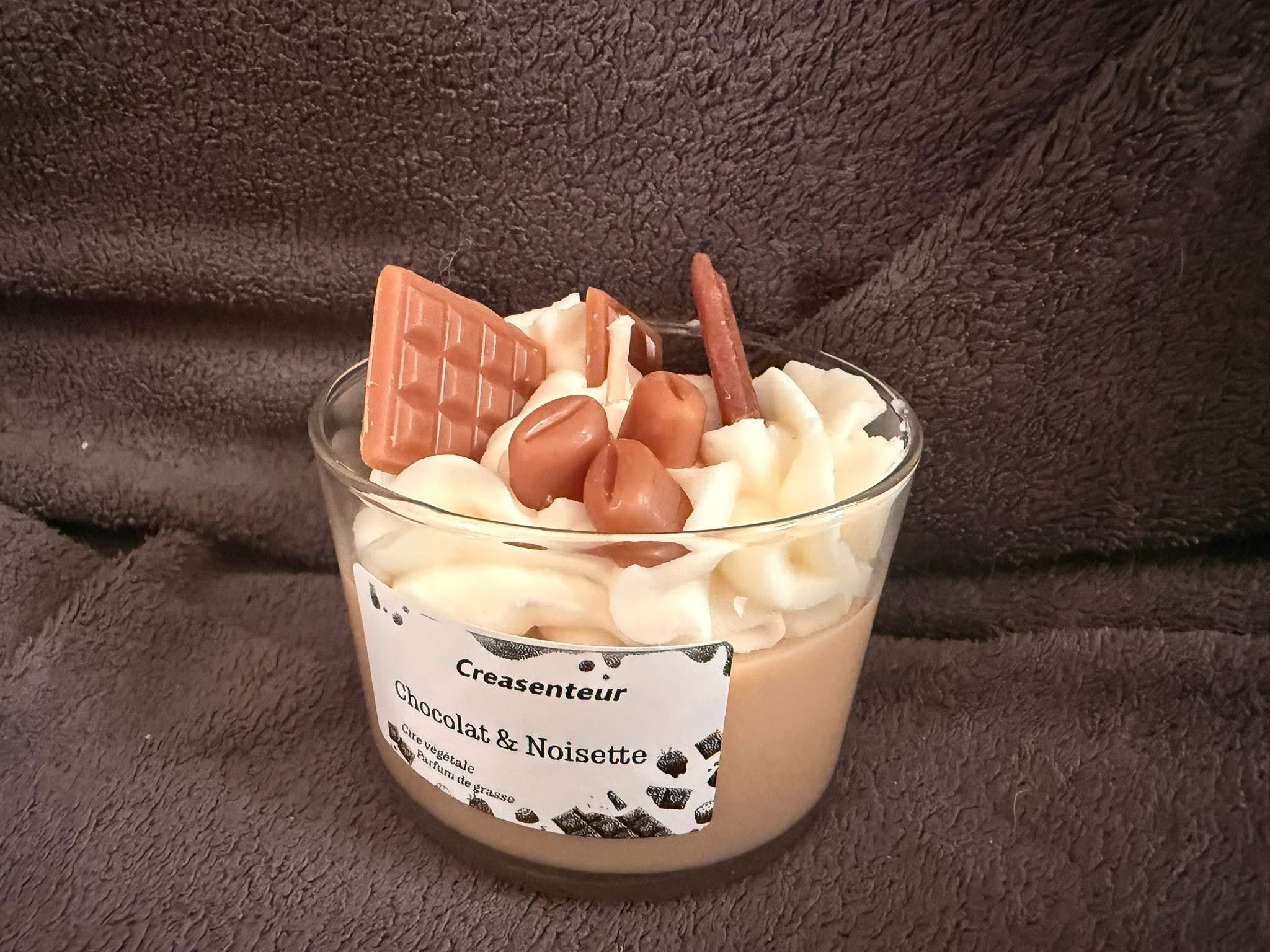 🍫 Bougie chocolat noisette 🍫