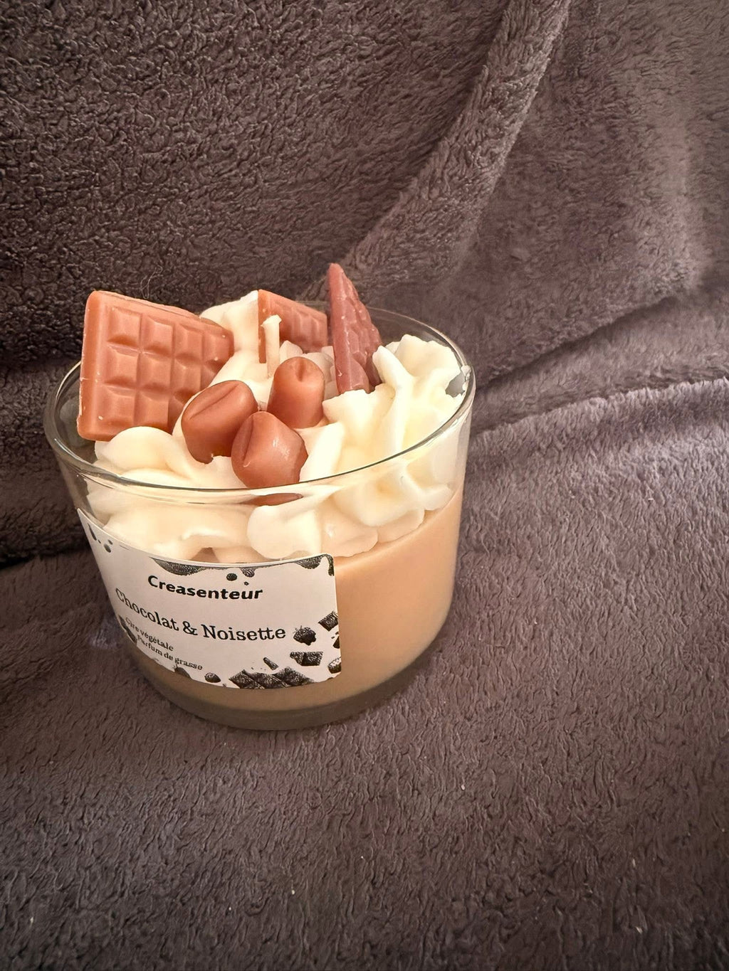 🍫 Bougie chocolat noisette 🍫