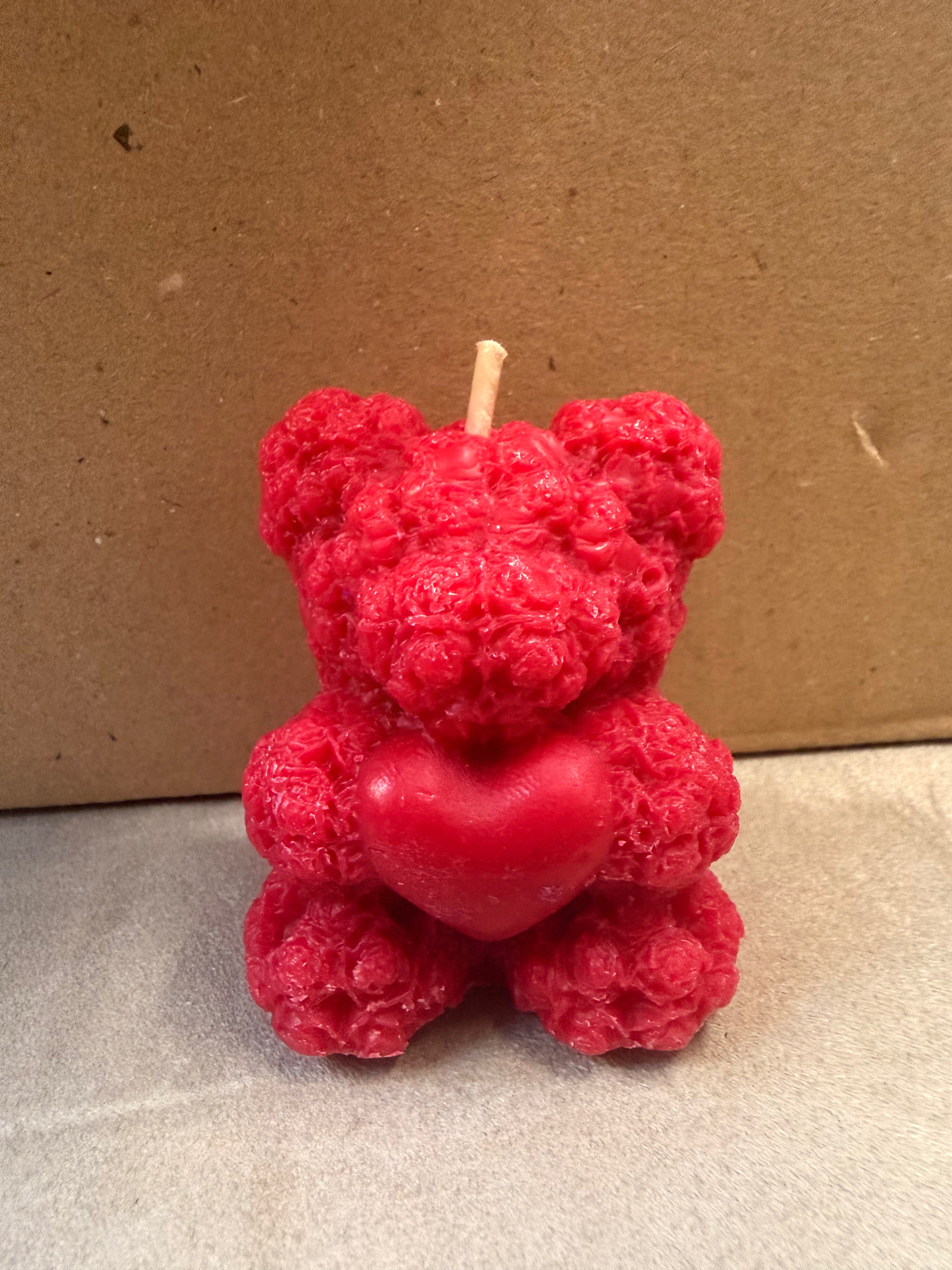 🧸 Bougie senteur barbe à papa 🧸